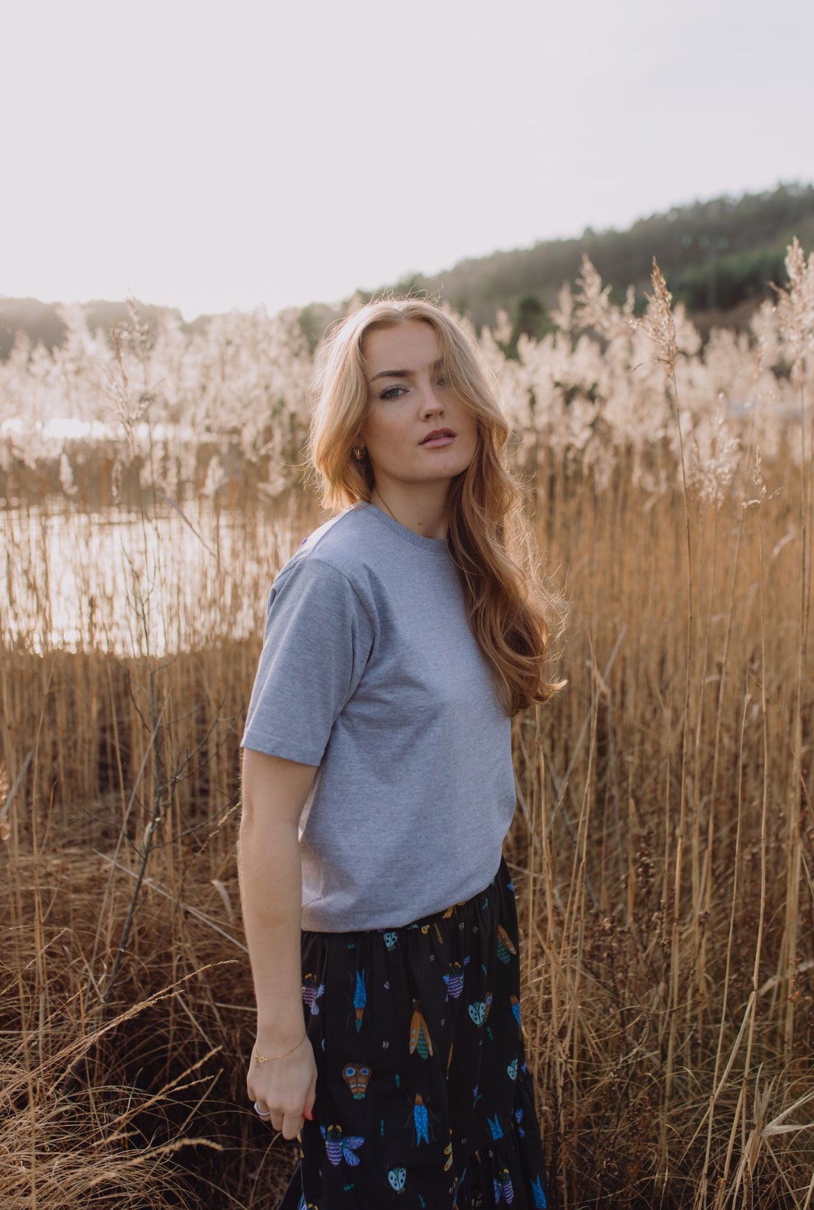 Tine T-Shirt Grå