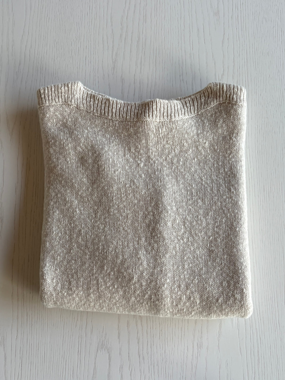 Petit Boat Neck Lys Beige